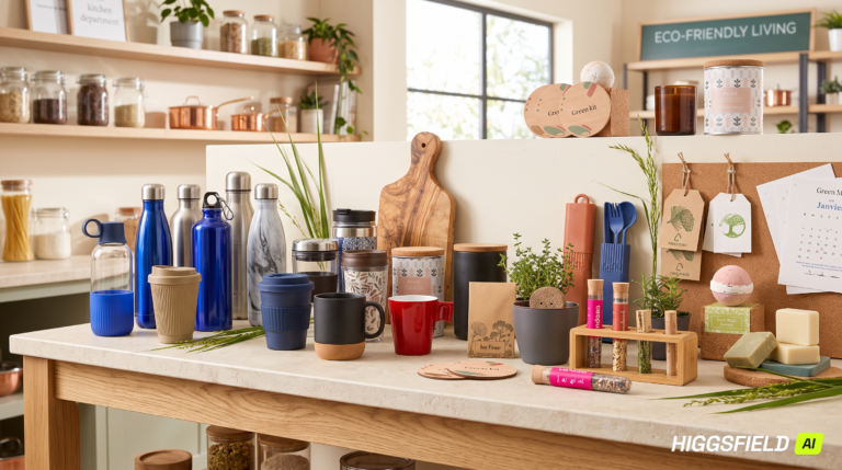 Cadeau d'entreprise original et personnalisé 47 Sélection de goodies écoresponsables, mis en scène