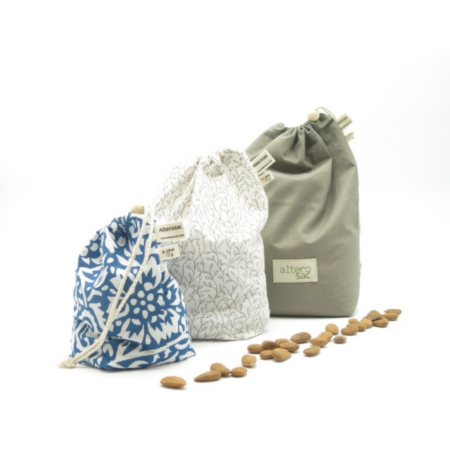 Sac à vrac en coton bio personnalisé