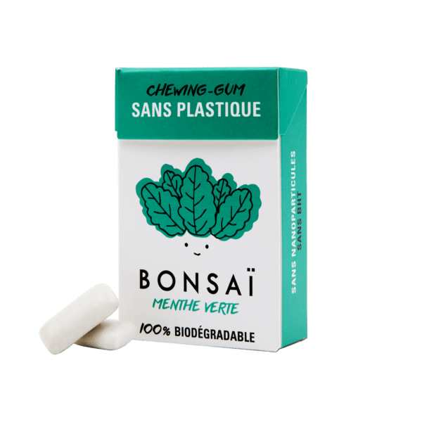 Chewing-gum Bonsaï - Saveur Menthe Verte