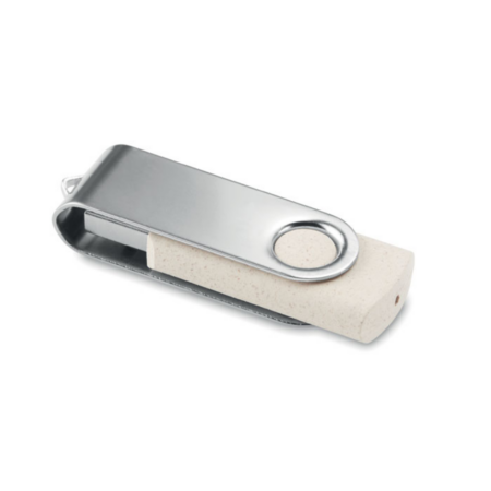 clé usb en paille de blé