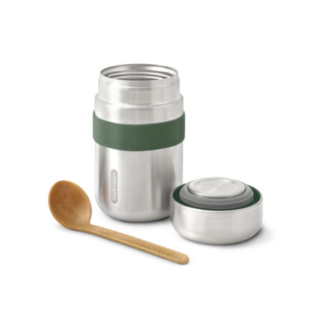 Lunch box circulaire en acier inoxydable personnalisable – vue 2