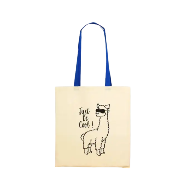 tote bag avec anses en coton bio personnalisable