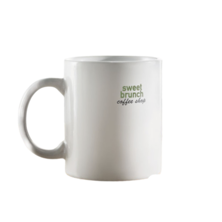 Mug sublimable de 300 ml en céramique – vue 2