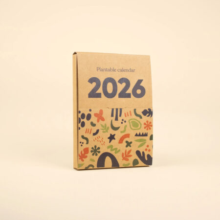 Calendrier personnalisable en papier ensemencé – vue 2