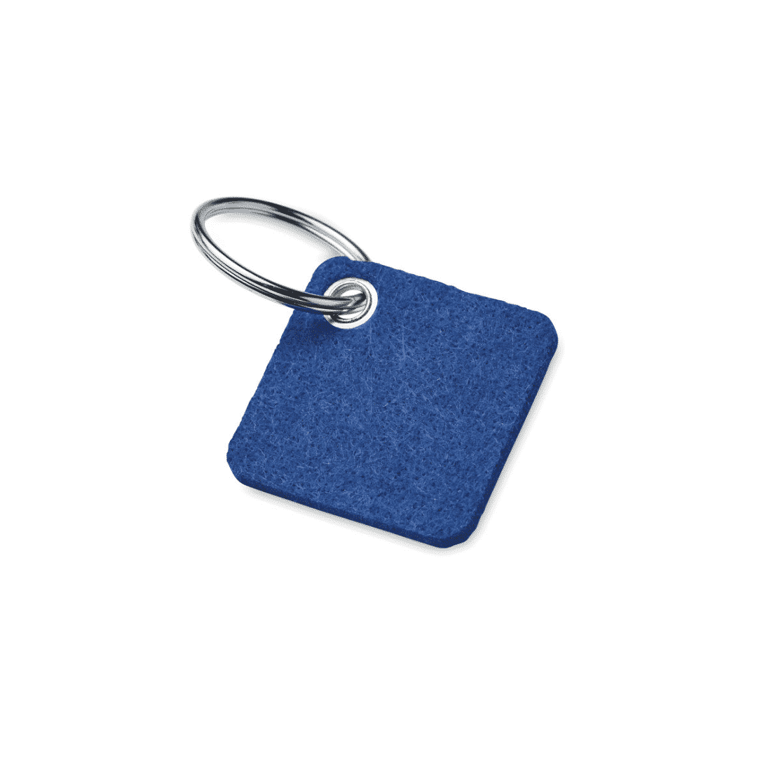 Porte-clé personnalisable en PET recyclé, plusieurs couleurs disponibles