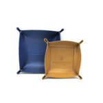 Vide poche en cuir recyclé fabriqué en France