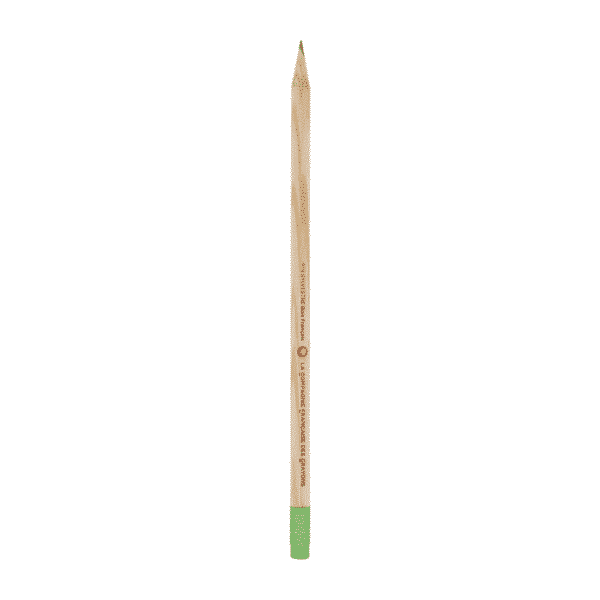 crayon à papier en bois français, personnalisable et 100% fabriqué en France