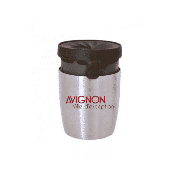 Mug inox 200 ml isotherme personnalisable et française