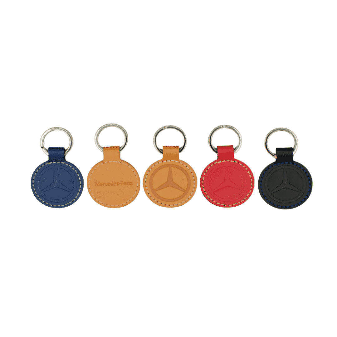 Porte-clefs en cuir made in France, à personnaliser