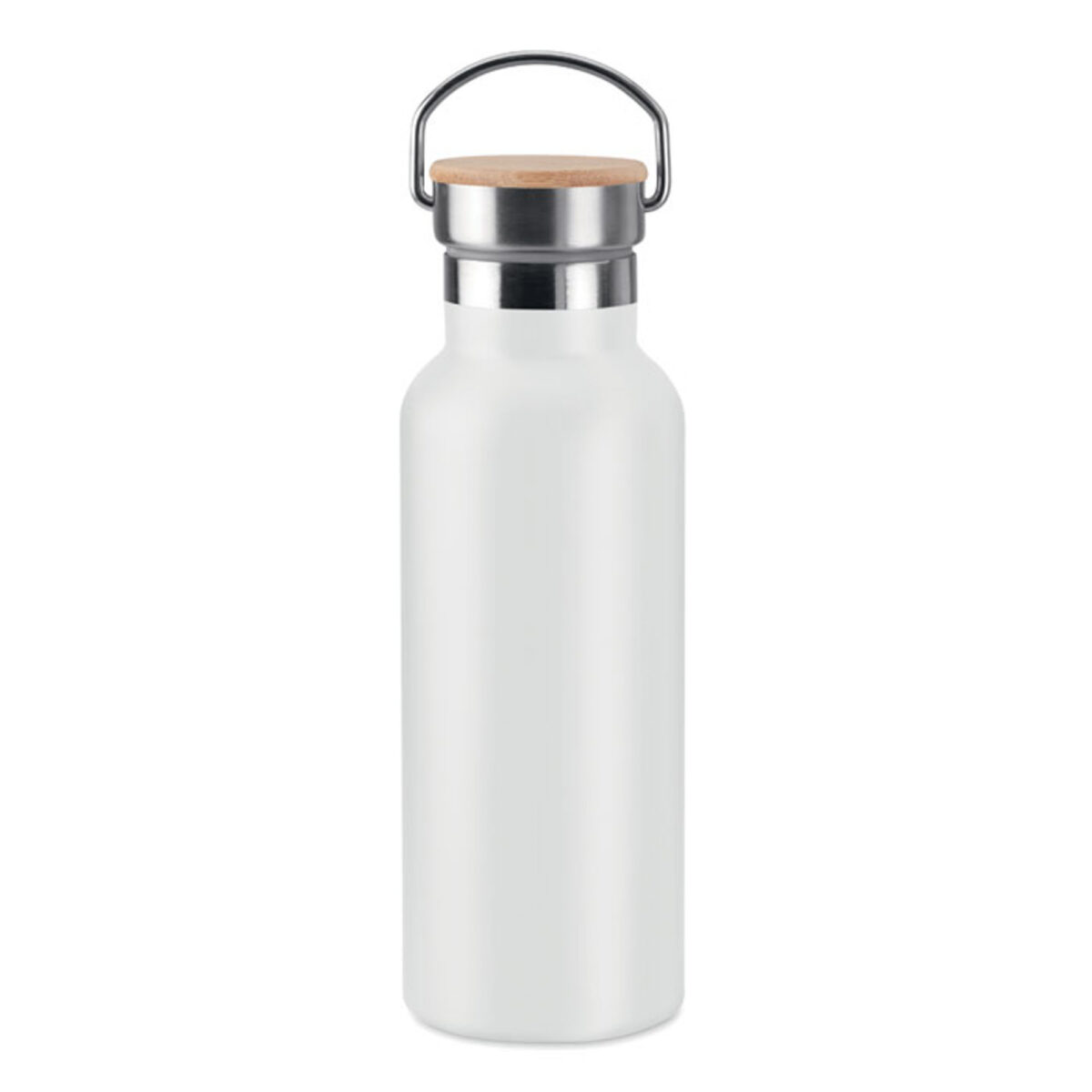 Gourde Isotherme en Acier Inoxydable avec Poignée 500ml Gourde en acier inoxydable. Contenance : 500 ml. Dimensions : 7 x 21 cm. Poids : 273 g. Personnalisation : sérigraphie circulaire (1 couleur), gravure laser, impression numérique 360° (quadri), gravure laser 360°. Zones de marquage : 120 x 200 mm, 80 x 40 mm, 142 x 229 mm. Couleur : Noir, Bleu, Rouge, Blanc, Vert, Orange, Bleu clair, Gris. Origine : Hors-Europe.