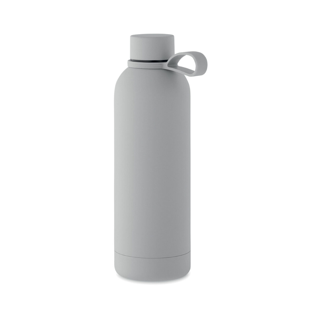 Gourde Isotherme en Acier Inoxydable avec Poignée en Silicone - 600ml <strong data-start="226" data-end="248">Gourde inox 500 ml</strong> à double paroi, fabriquée en 90 % d’acier inoxydable recyclé, 10 % acier inoxydable, silicone et caoutchouc. Contenance de 500 ml, dimensions 7 x 22,5 cm, poids 0,335 kg. Techniques de personnalisation : gravure laser 360° (232 x 135 mm), sérigraphie circulaire 1 couleur (180 x 90 mm), gravure laser standard (30 x 60 mm), impression numérique 360° (232 x 135 mm). Marquage sur toute la surface ou zone réduite. Lavable au lave-vaisselle.