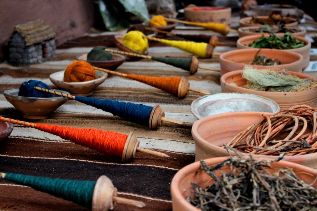 différents textiles