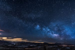 ciel étoilé de nuit