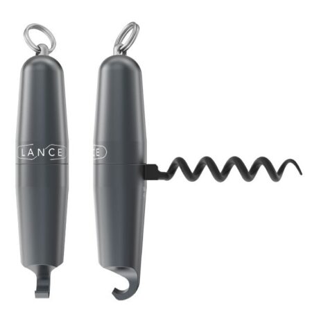 Porte-clés tire-bouchon écologique - Accessoire multifonction personnalisable – vue 2