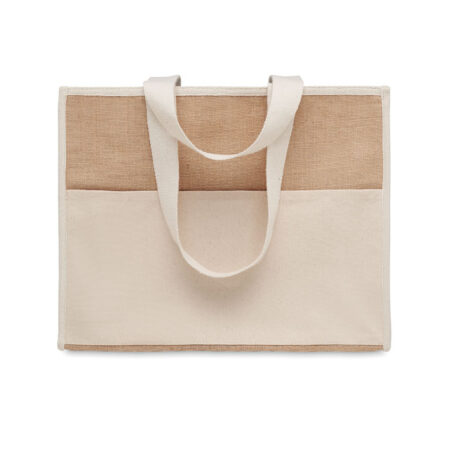 Sac en toile de jute personnalisable – vue 2
