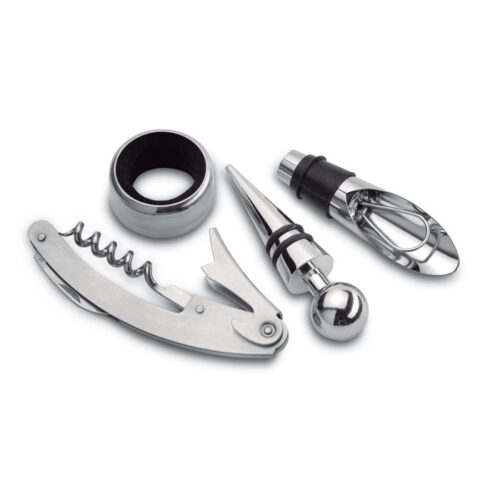 Coffret Accessoires à Vin en Fer Personnalisable – vue 2