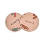 sous verre en bois fabriqués en France. Personnalisable en impression numérique ou gravure laser