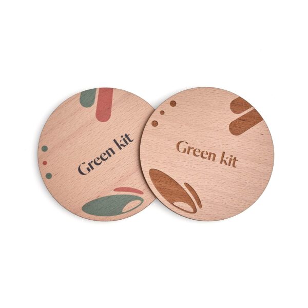 sous verre en bois fabriqués en France. Personnalisable en impression numérique ou gravure laser