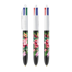 Stylo BIC 4 couleurs personnalisé pour vos cadeaux d'entreprise