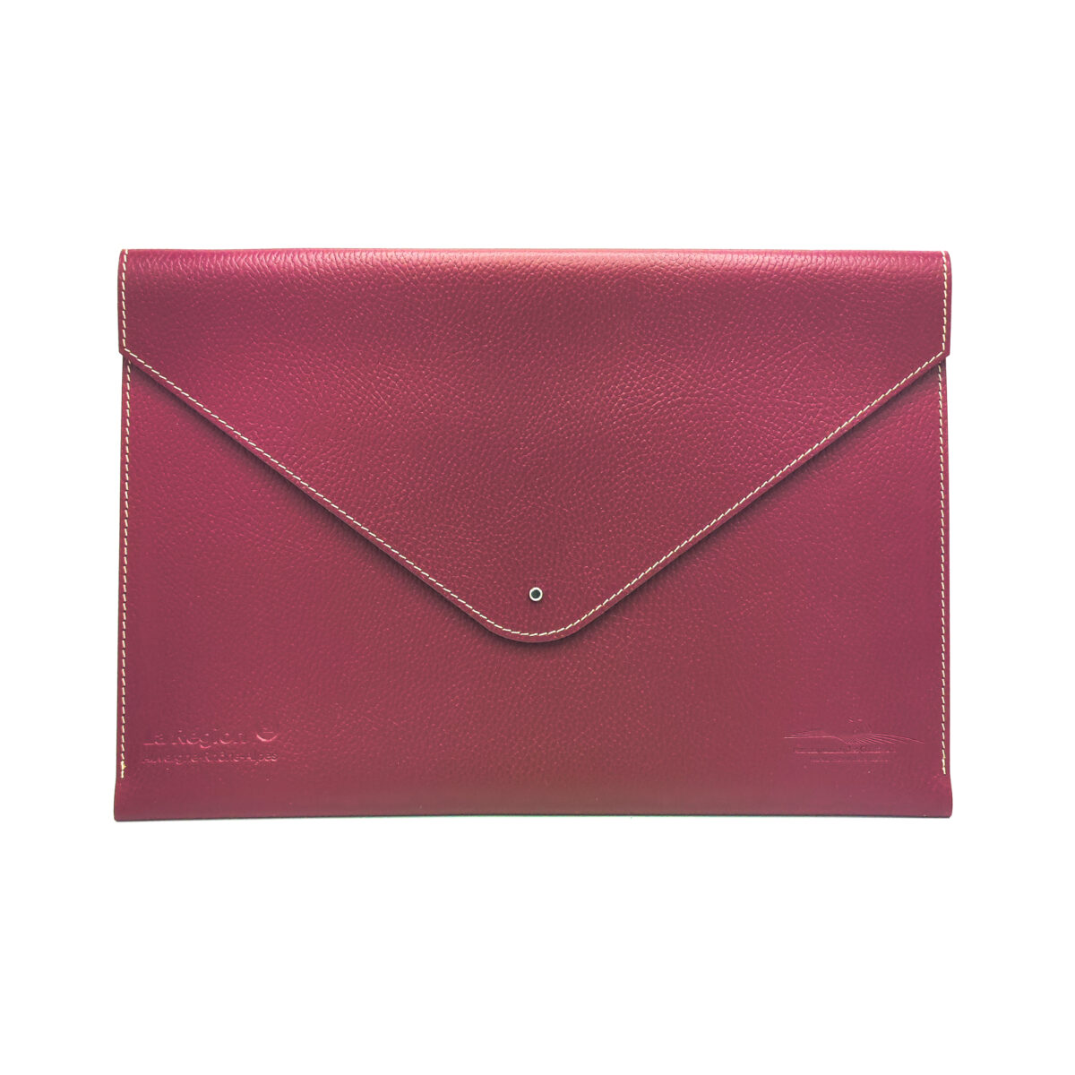 Porte documents en cuir recyclé, fabrication française
