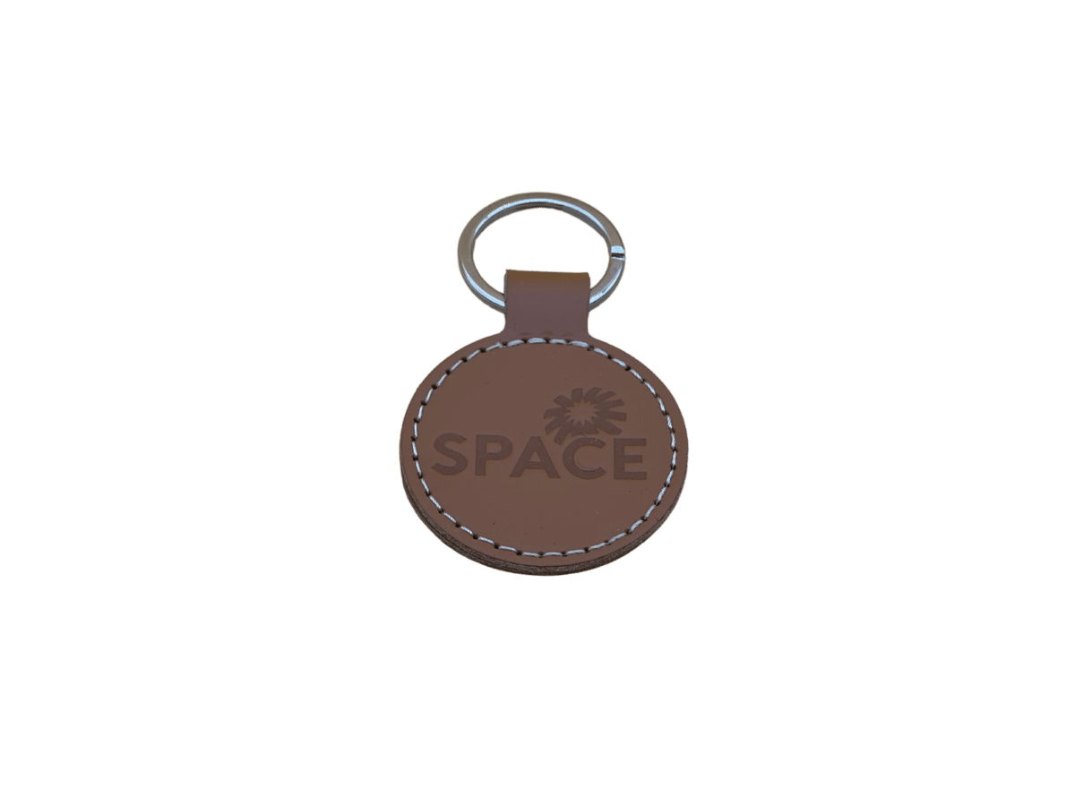 porte clé personnalisable fabriqué en France à partir de cuir recyclé