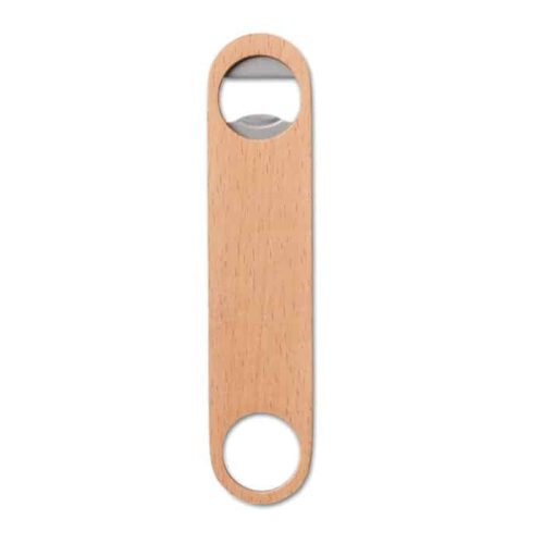 Grand décapsuleur en bois personnalisable – vue 2