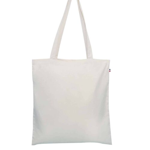 Tote Bag Français en Coton Biologique 150gr - écru