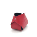 Pot à crayons en fibres de cuir recyclées, personnalisable par embossage