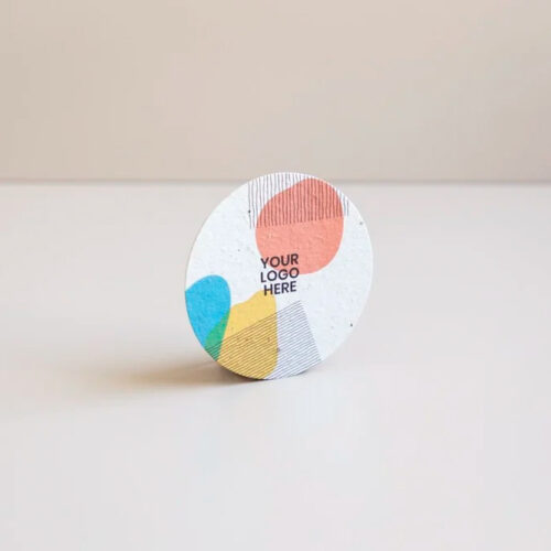 Sous-verre en Papier Ensemencé – vue 2