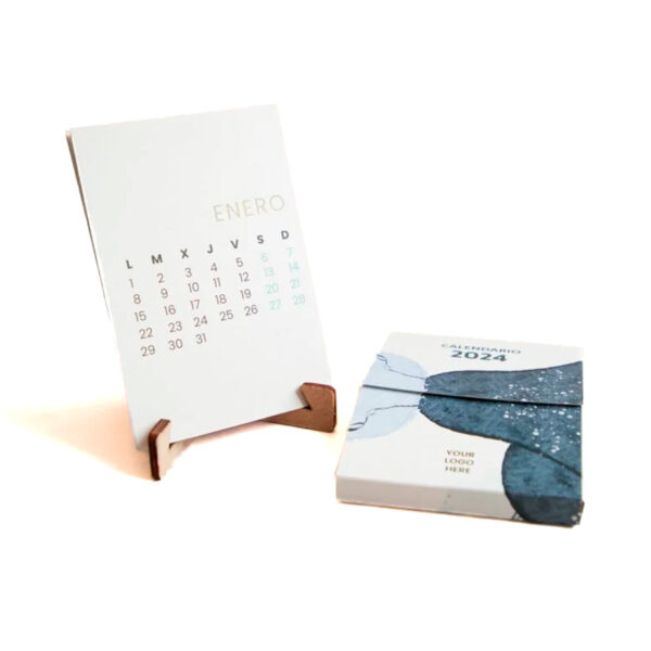 Calendrier Ensemencé - Socle en bois