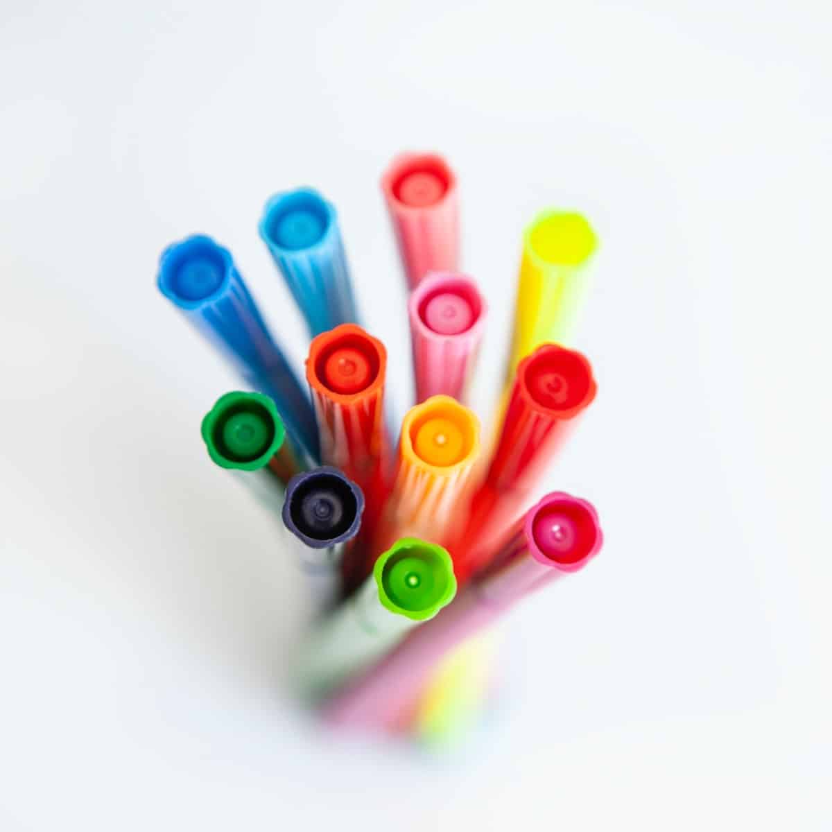 stylos de couleur