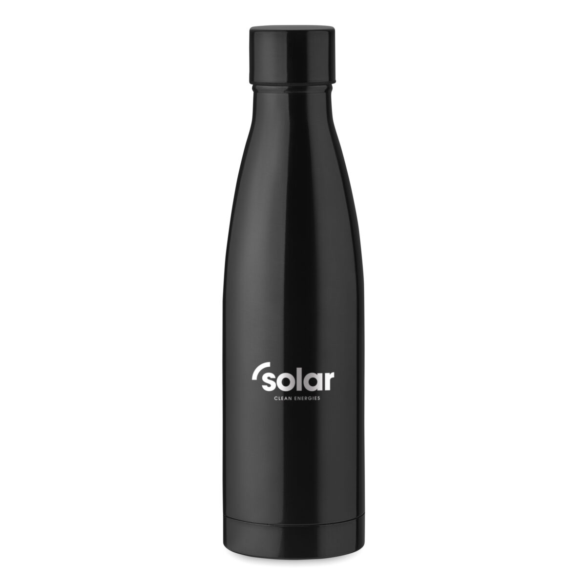 Gourde Isotherme en Acier Inoxydable 500ml Gourde en acier inoxydable. Contenance : 500 ml. Dimensions : 7 x 25,5 cm. Poids : 253 g. Personnalisation : impression numérique (quadri), sérigraphie circulaire (1 couleur), gravure laser 360°, gravure laser. Zones de marquage : 110 x 220 mm, 90 x 200 mm, 110 x 222 mm, 60 x 30 mm. Couleur : Noir, Argent, Or mat, Bleu, Rouge, Blanc, Vert, Orange. Origine : Hors-Europe.