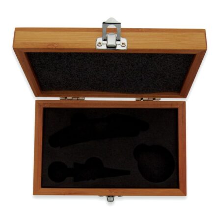 Coffret sommelier en bambou personnalisable – vue 2
