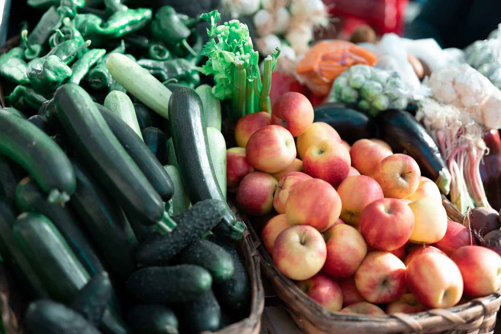 fruits & légumes au marché