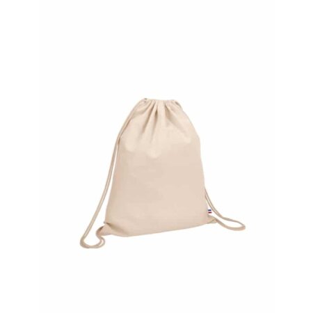 Sac à Cordon Français en Coton Biologique – vue 2