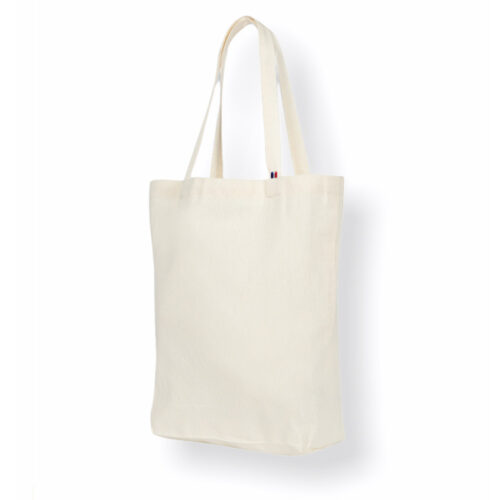 Tote Bag français en Fibre recyclé avec soufflet