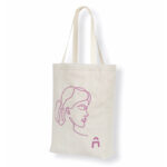 Tote Bag français en Fibre recyclé avec soufflet – vue 4