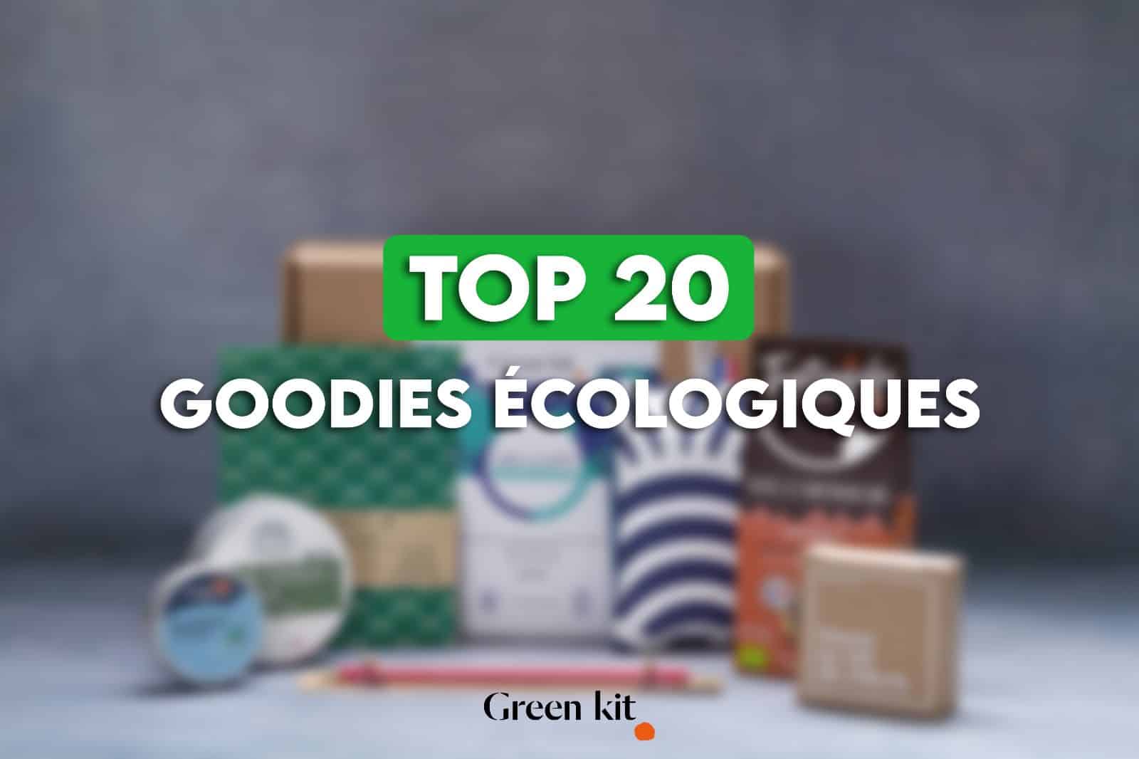 top 20 goodies écologiques by Greenkit