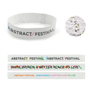 Bracelet en Papier Recyclé Ensemencé - A planter – vue 2
