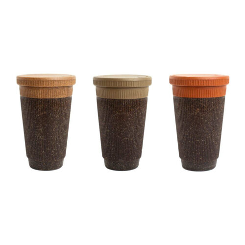 Mug en marc de café recyclé - 350 ml – vue 2
