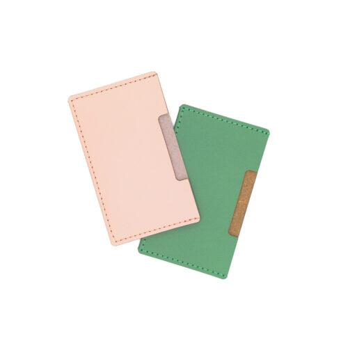 Porte Cartes Simple - Cuir Recyclé