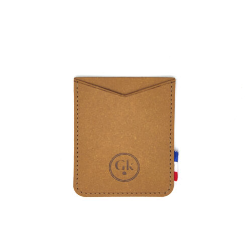 Porte Cartes Adhésif pour Smartphone - Cuir Recyclé