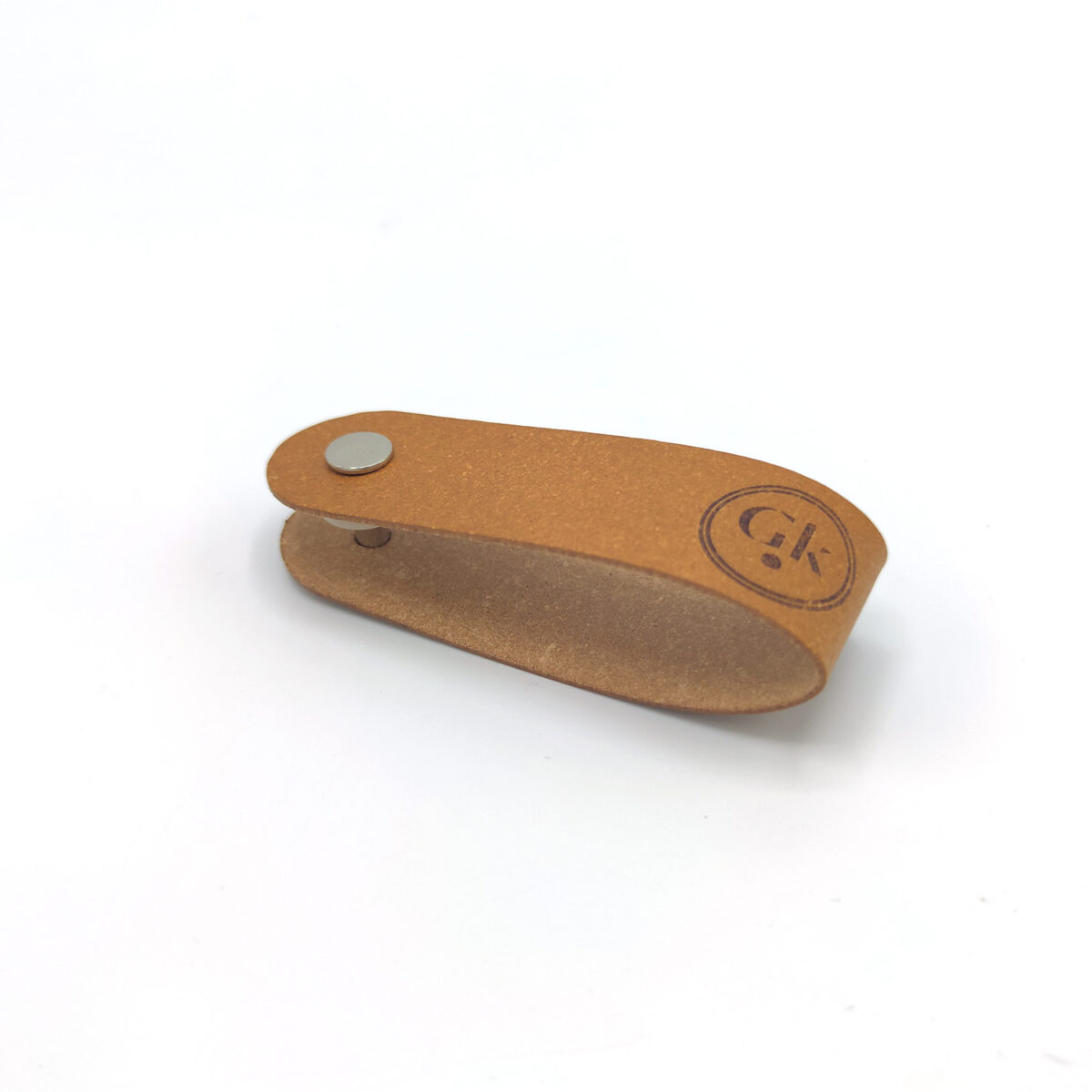 - Porte clés vis personnalisable en cuir recyclé