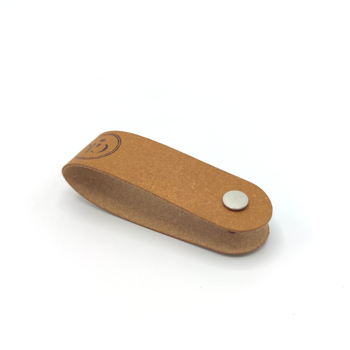 - Porte clés vis personnalisable en cuir recyclé