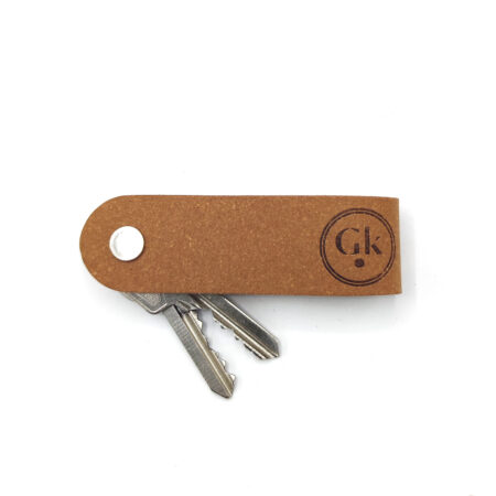 Porte Clés Vis - Cuir Recyclé