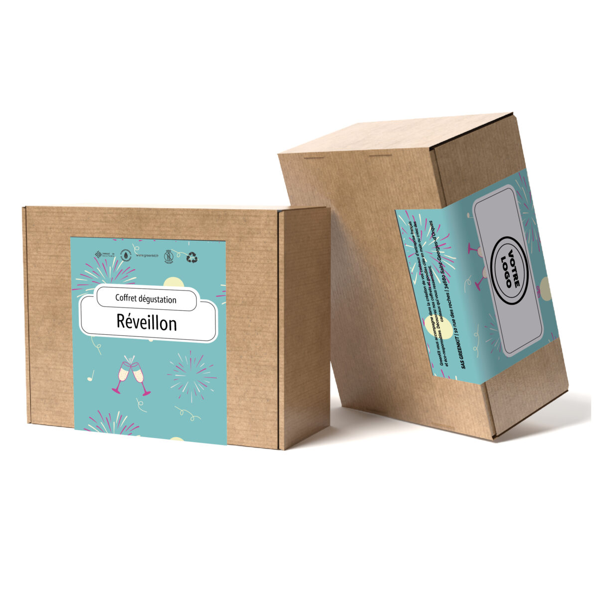 Coffret Réveillon ENtreprise <p data-start="5834" data-end="5993">Un coffret festif aux saveurs originales : champagne, pickles, tartinades raffinées, crackers et sablés salés. L’apéritif réinventé.</p>