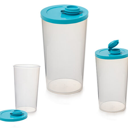 Gourde réutilisable transparente - 65cl
