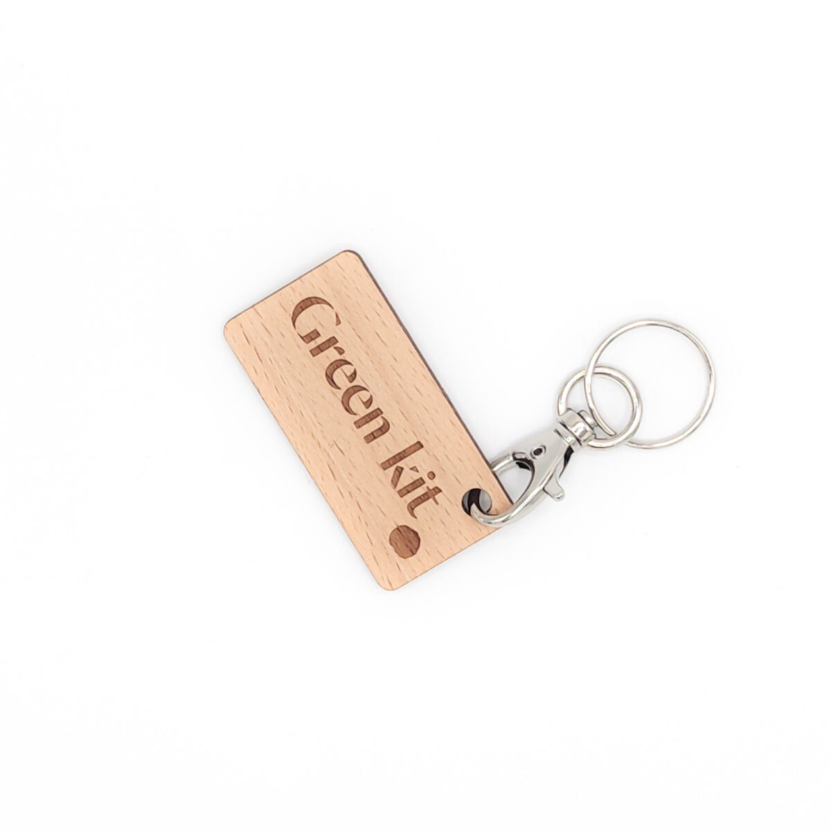 Porte clé en bois fabriqué en France