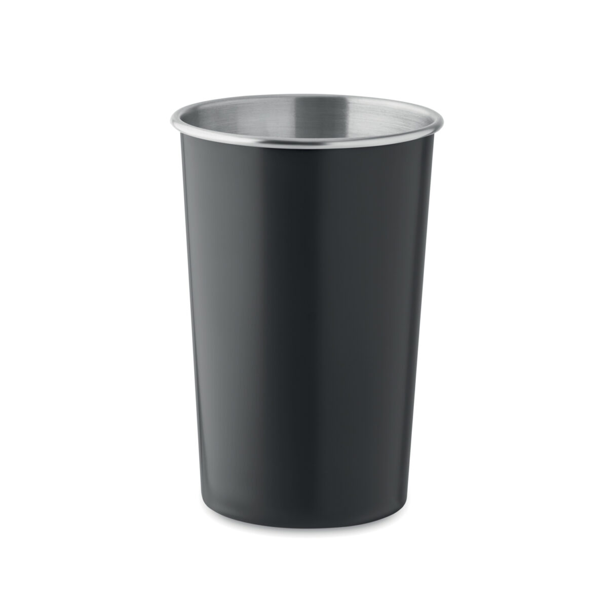 Gobelet réutilisable en acier inoxydable Gobelet 350 ml en <strong data-start="313" data-end="348">acier inoxydable recyclé (90 %)</strong>, dimensions Ø7,5 × 10,5 cm, poids 0,07 kg. Personnalisable par <strong data-start="412" data-end="429">gravure laser</strong> ou <strong data-start="433" data-end="459">sérigraphie circulaire</strong>. Trois zones de marquage disponibles.