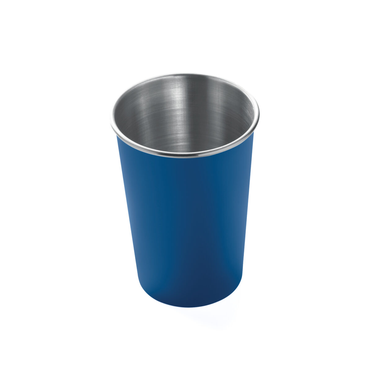 Gobelet réutilisable en acier inoxydable Gobelet 350 ml en <strong data-start="313" data-end="348">acier inoxydable recyclé (90 %)</strong>, dimensions Ø7,5 × 10,5 cm, poids 0,07 kg. Personnalisable par <strong data-start="412" data-end="429">gravure laser</strong> ou <strong data-start="433" data-end="459">sérigraphie circulaire</strong>. Trois zones de marquage disponibles.